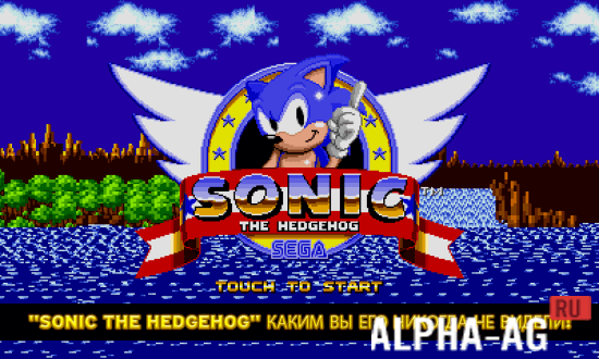 Скриншот Sonic The Hedgehog №1