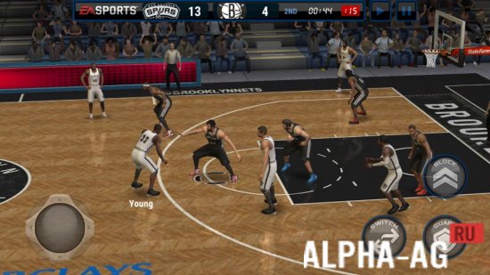 Скриншот NBA LIVE Mobile №3