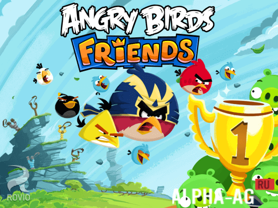 Скриншот Angry Birds Friends №1
