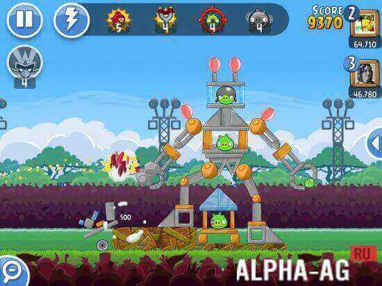 Скриншот Angry Birds Friends №2