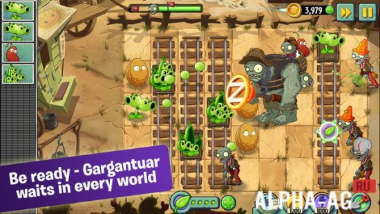 Скачать Plants vs Zombies 2 10.9.1 Взлом много денег/все открыто