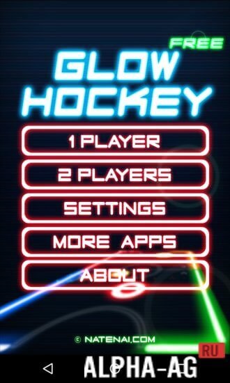 Glow Hockey  2