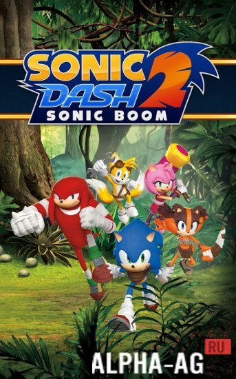 Sonic Dash 2: Sonic Boom Скриншот №1