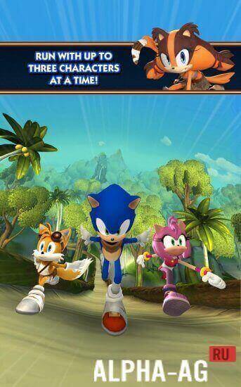 Sonic Dash 2: Sonic Boom Скриншот №2