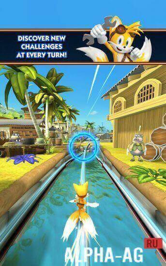 Sonic Dash 2: Sonic Boom Скриншот №3