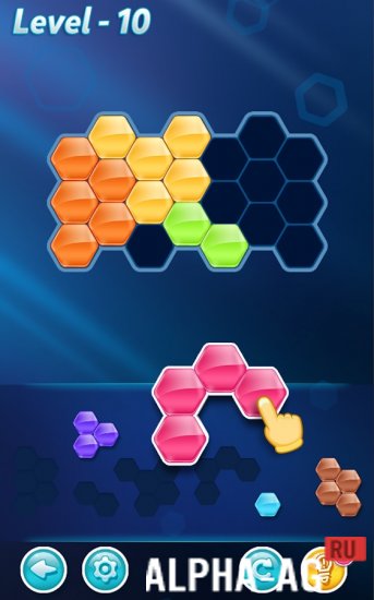Block Hexa Puzzle Скриншот №3