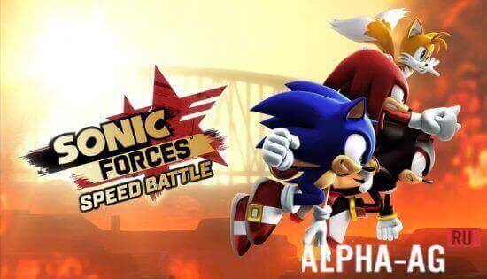 Взломанный Sonic Forces: Speed Battle Скриншот №1