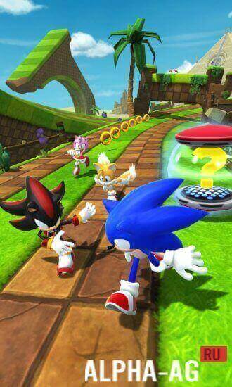 Взломанный Sonic Forces: Speed Battle Скриншот №4