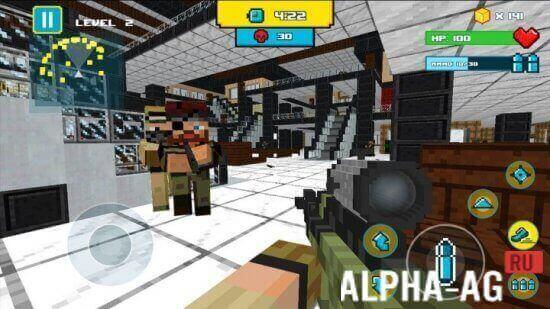 American Block Sniper Survival Скриншот №2