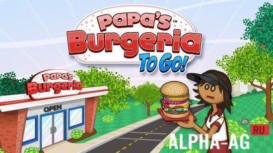 Papa's Burgeria To Go Скриншот №1