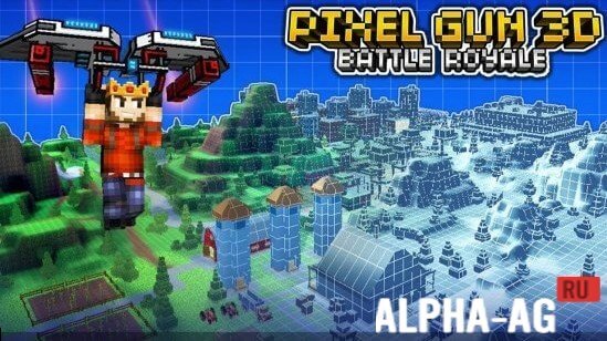 Pixel Gun 3D: Battle Royale Скриншот №1