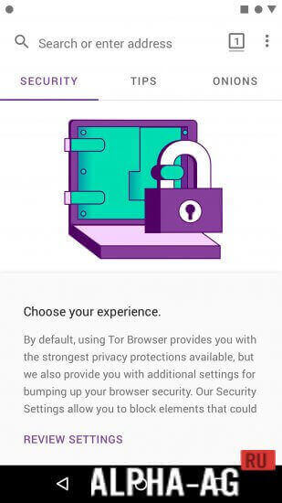 Tor Browser Скриншот №5