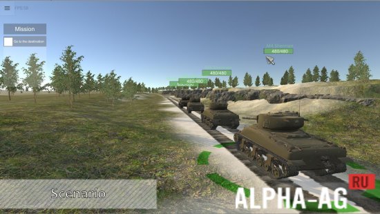 Panzer War Скриншот №2