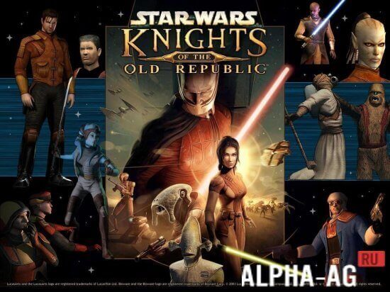 STAR WARS: Knights of the Old Republic - это мир джедаев, война с ситхами, сражения на световых мечах