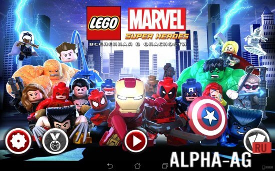 Лего Superheroes - игра про культовых супергероев в стиле Лего