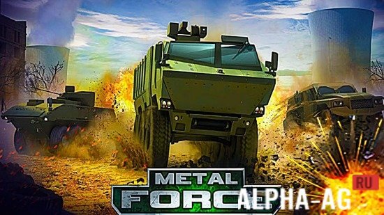 Metal Force: Modern Tanks Скриншот №1