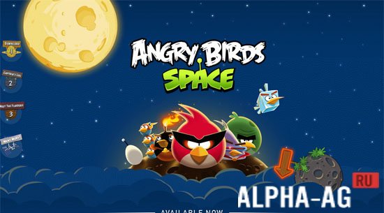 Angry Birds Space Скриншот №1