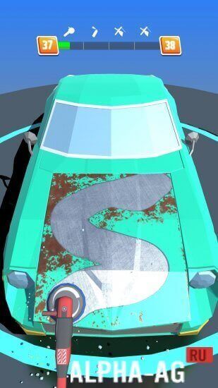 Car Restoration 3D Скриншот №2