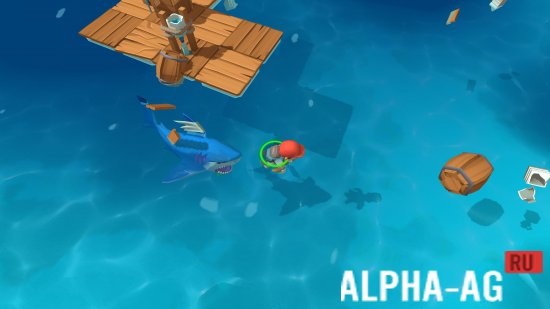 Epic Raft: Fighting Zombie Shark Survival  5