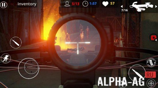 Zombie War Survival Скриншот №3