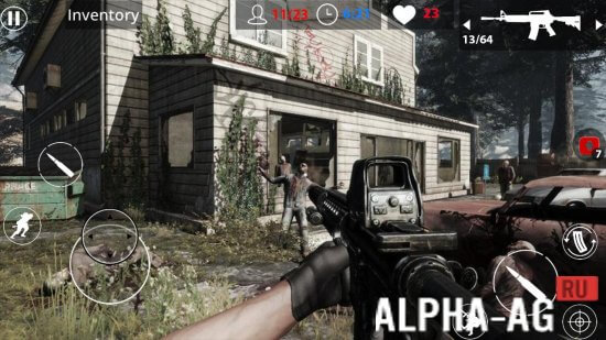 Zombie War Survival Скриншот №4