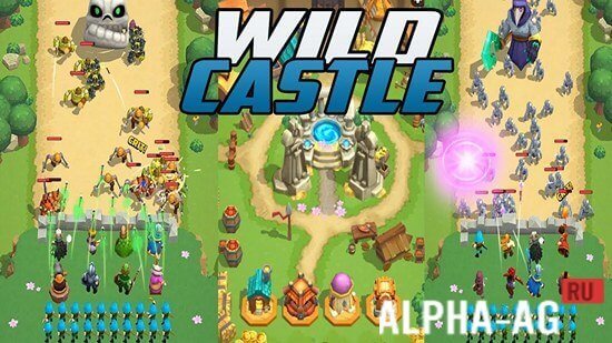 Wild Castle TD: Grow Empire in Tower Defense Скриншот №1