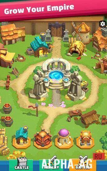 Wild Castle TD: Grow Empire in Tower Defense Скриншот №2