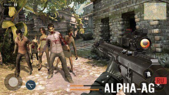 Last of Zombie: Real Survival Shooter Скриншот №3