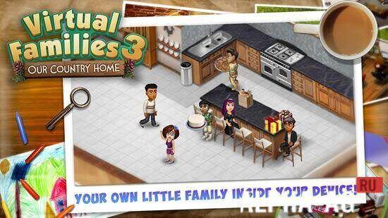 Virtual Families 3 Скриншот №4