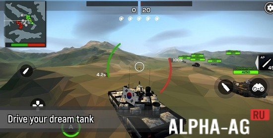 Poly Tank 2 Скриншот №3