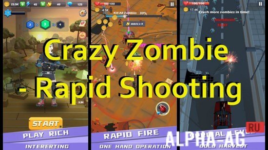 Crazy Zombie - Rapid Shooting  1