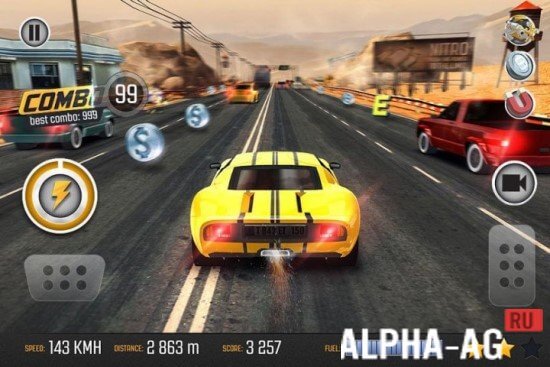 Road Racing: Highway Traffic & Police Chase Скриншот №2