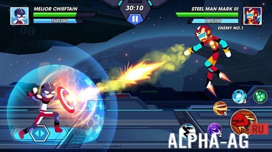 Stickman Fighter Infinity Скриншот №4