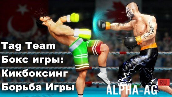 Tag Team Boxing Game: Кикбоксинг Скриншот №1