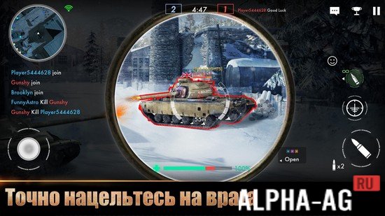 Tank Warfare: PvP Blitz Gam Скриншот №4