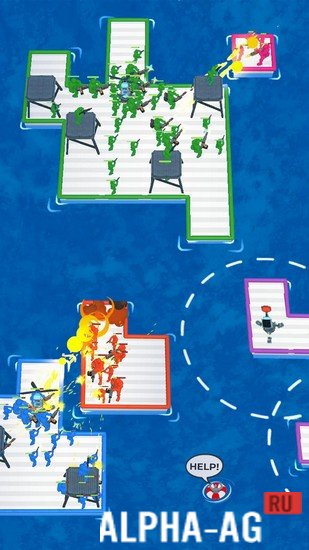 War of Rafts: Crazy Sea Battle Скриншот №3