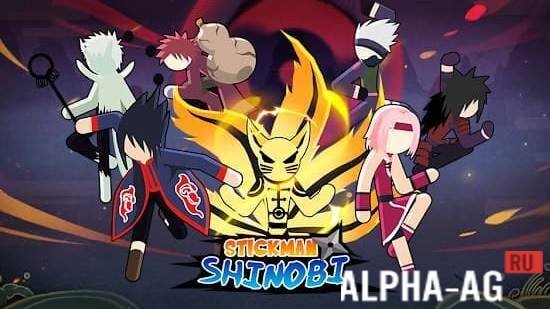 Stickman Shinobi: Ninja Fighting Скриншот №1
