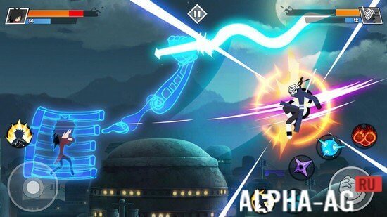 Stickman Shinobi: Ninja Fighting Скриншот №3