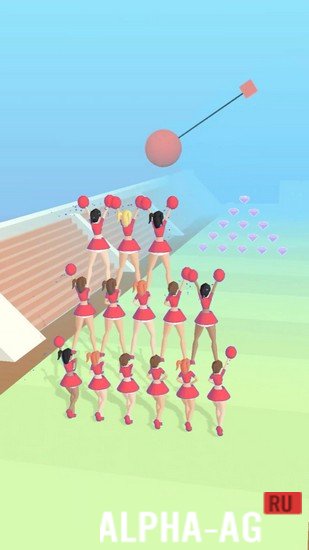 Cheerleader Run 3D  4