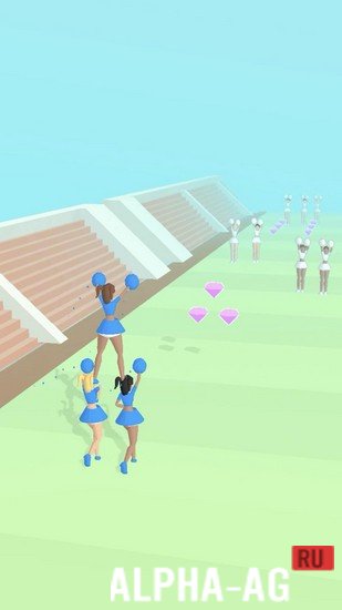 Cheerleader Run 3D  2