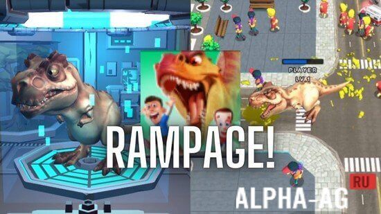 Rampage: Giant Monsters Скриншот №1