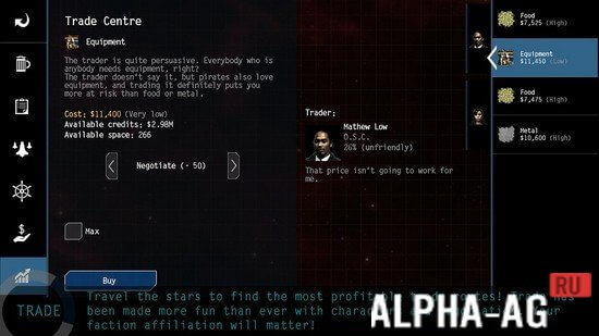 Space RPG 4 Скриншот №2