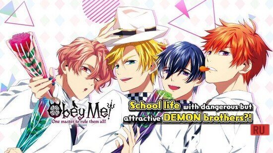 Obey Me! Anime Otome Sim Game Скриншот №1
