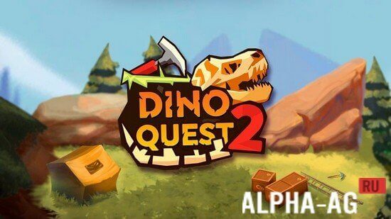 Dino Quest 2 Dig Dinosaur Game Скриншот №1