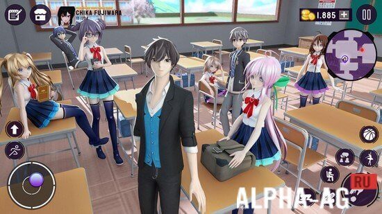 Sakura High School Girls Games Скриншот №3