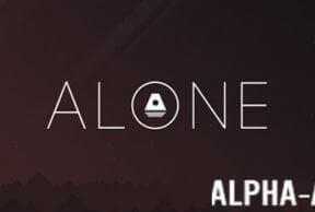 ALONE...