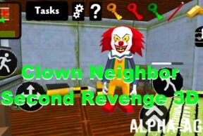 Clown Neighbor. Second Revenge 3D