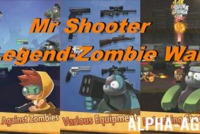 Mr Shooter Legend-Zombie War