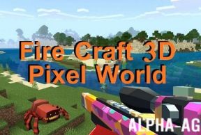 Fire Craft: 3D Pixel World
