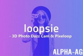 Loopsie - 3D Photo Dazz Cam & Pixeloop